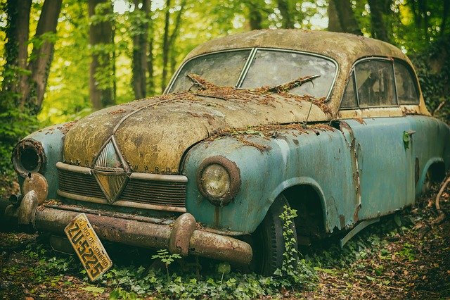 Auto oxidado